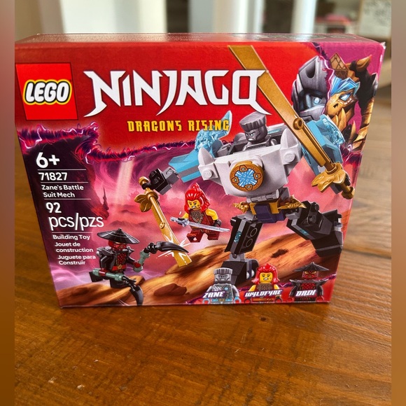 Lego Other - NIB LEGO Ninjago Dragons Rising #71827 Zane’s Battle Suit Mech
